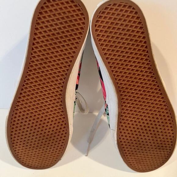 Van’s classic skate, Hawaiian floral sneakers, women's 7.5 - Picture 9 of 9